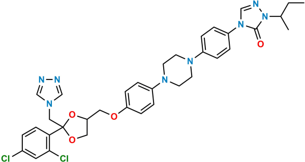 Itraconazole 4-Triazolyl Isomer