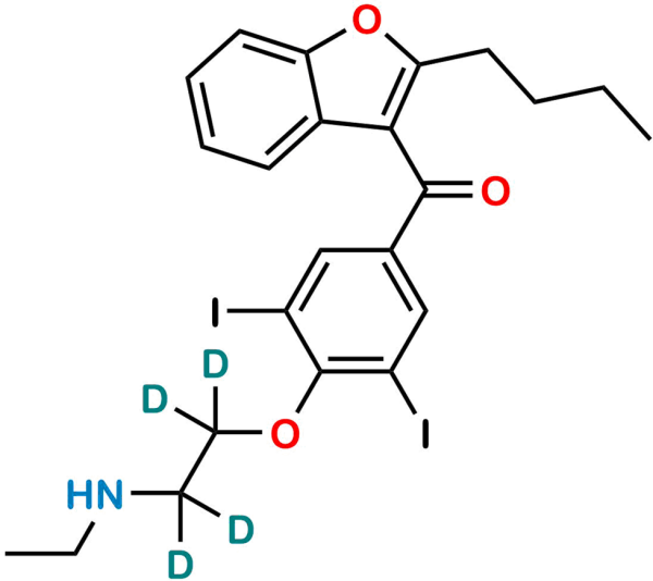 Desethyl Amiodarone D4