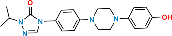 Itraconazole Hydroxy Isopropyltriazolone Impurity