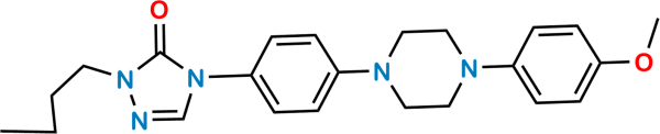 Itraconazole Methoxy Butyltriazolone Impurity