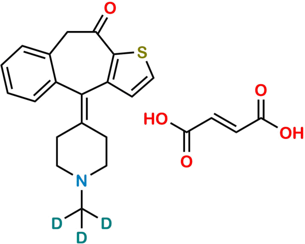 Ketotifen-D3 Fumarate