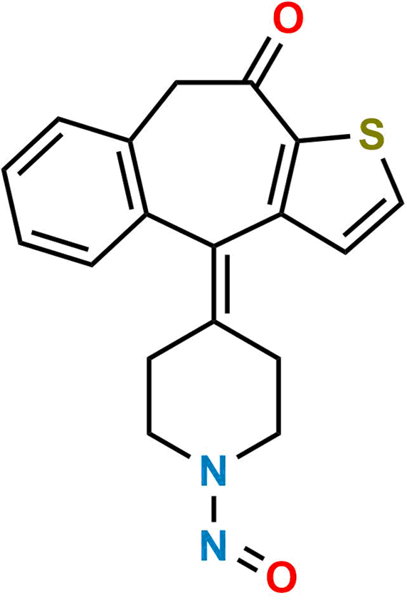 N-Nitroso N-Desmethyl Ketotifen