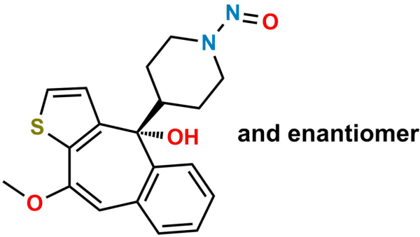 N-Nitroso N-Desmethyl Ketotifen EP Impurity B