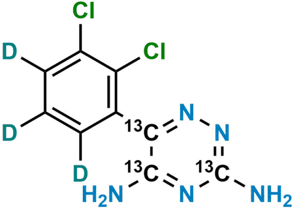 Lamotrigine 13C3D3