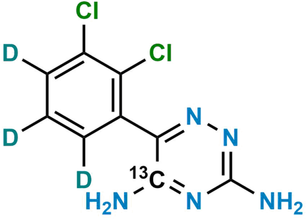 Lamotrigine-13C,D3