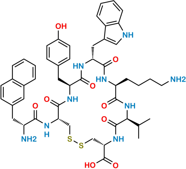 Des-Thr(8)-Acid-Lanreotide