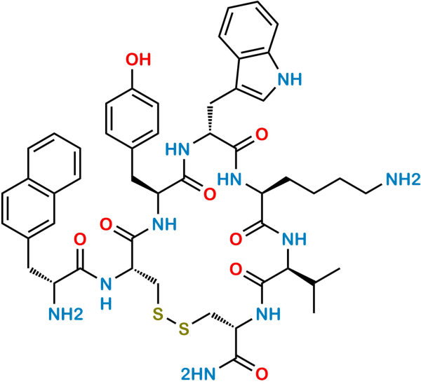 Des-Thr(8)-Lanreotide