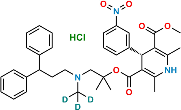 (R)-Lercanidipine-D3 Hydrochloride