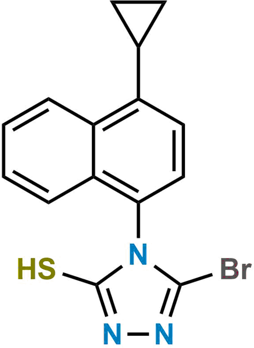 Lesinurad Bromothiol Impurity