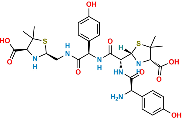 Amoxicillin Open Ring Decarboxylated Dimer