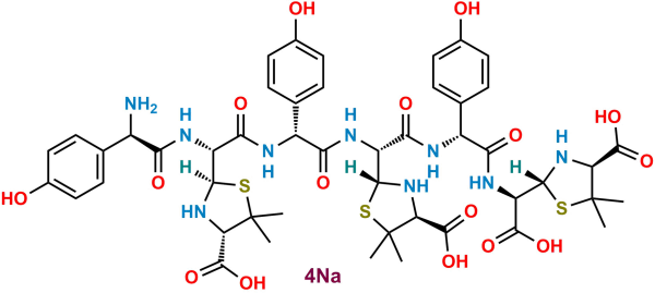 Amoxicillin Open RIng Trimer Impurity Sodium Salt