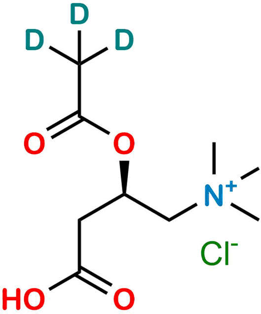 Acetyl-d3 L-Carnitine Hydrochloride