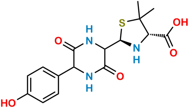 Amoxicillin (2R)-Piperazine-2,5-dione