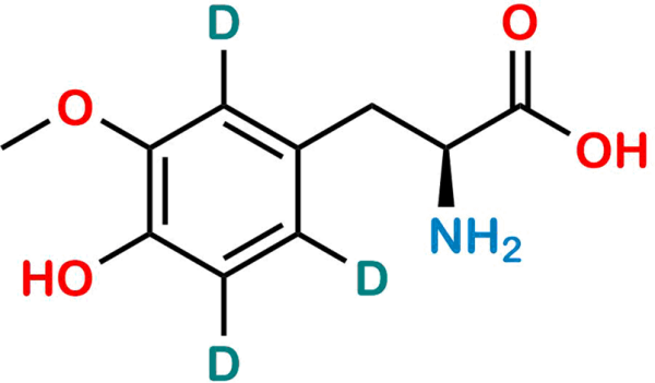 L-3-(4-Hydroxy-3-methoxy-d3-phenyl)alanine