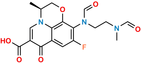 Levofloxacin Desethylene Diformyl Impurity