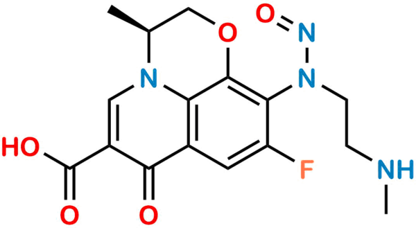 N-Nitroso Levofloxacin EP Impurity G (Possibility 1)