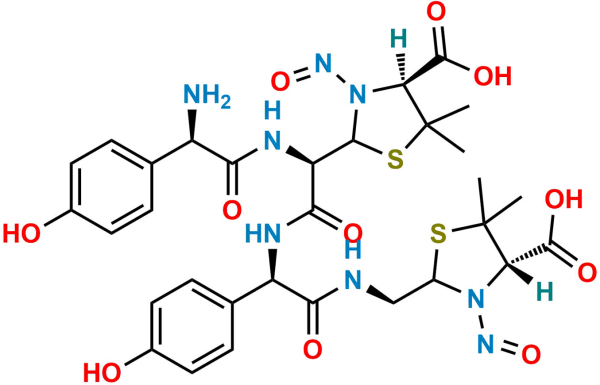 N,N-Di Nitroso Amoxicillin Dimer Impurity