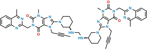 Linagliptin N,N’-Methylene Dimer