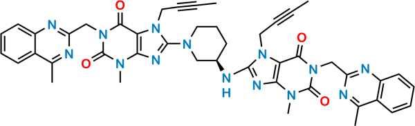 N-Depiperidin-3-Amine Linagliptin Dimer