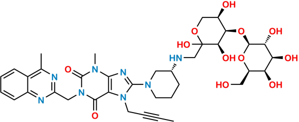 Linagliptin Lactose Adduct