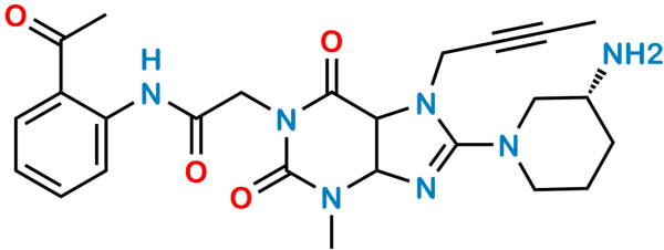 Linagliptin N-Acylated Aminoaryl Impurity