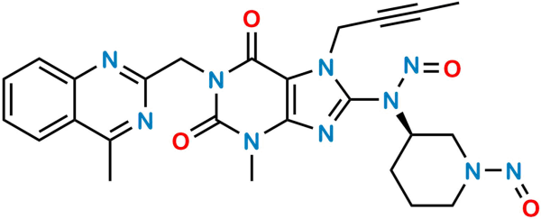 Linagliptin Regio Isomer Dinitroso Impurity