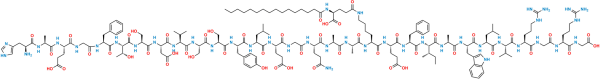 Des Thr(5)-Liraglutide