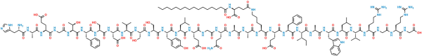 Des-Thr-13 Liraglutide Impurity