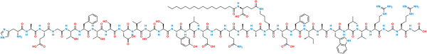 D-His(1)-Liraglutide