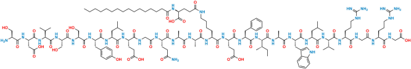 Hydrolysis 14-37 Liraglutide Impurity