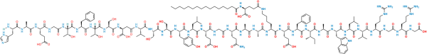 β-Asp(9)-Liraglutide