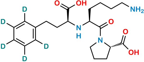 (S)-Lisinopril D5