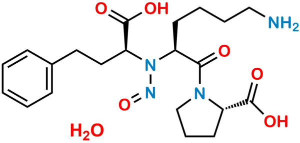 Lisinopril Nitroso Impurity (Hydrate)