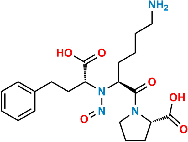 N-Nitroso Lisinopril EP Impurity E