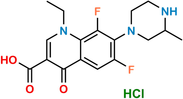 Lomefloxacin Hydrochloride