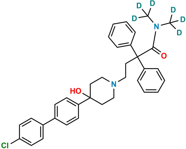 4-Dechloro-4-(4-chlorophenyl) Loperamide-d6