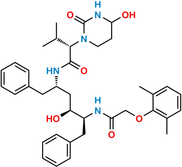 Lopinavir Metabolite M3-M4 (Mixture of Diastereomers) 