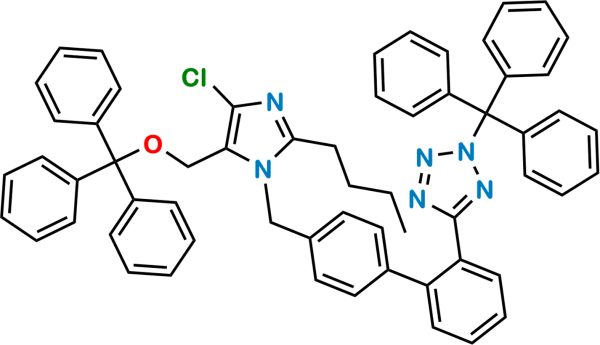 Losartan N,O-Ditrityl Impurity