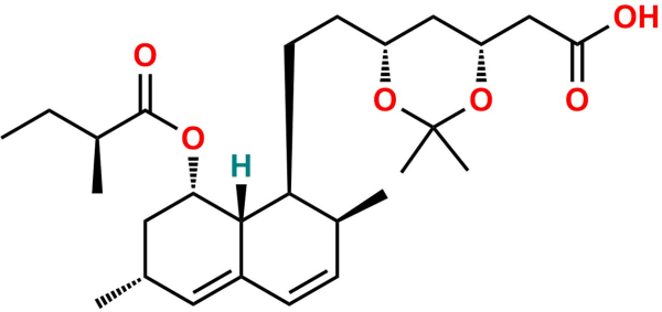 Lovastatin Hydroxy Acid 3,5-Acetonide