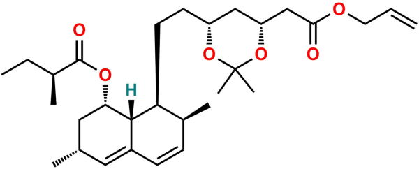 Lovastatin Hydroxy Acid 3,5-Acetonide Allyl Ester