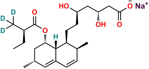 Epi Lovastatin Hydroxy Acid-d3 Sodium Salt