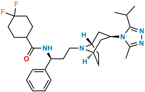 Endo-Maraviroc S-isomer