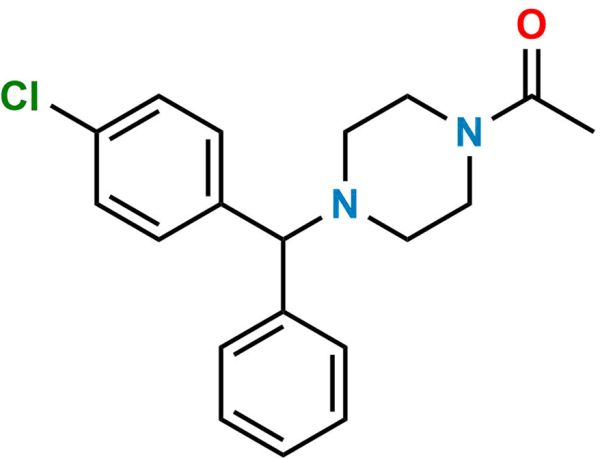 Acetyl 4-Chloro Benzhydryl Piperazine