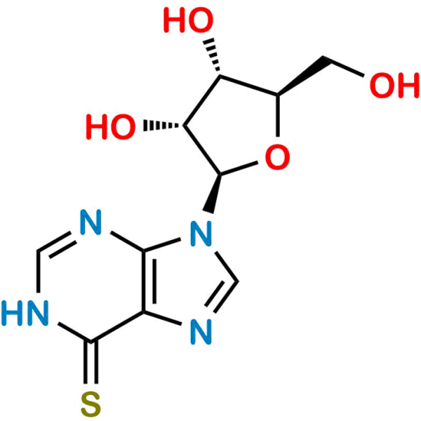 6-Mercaptopurine-9-β-D-Ribofuranoside