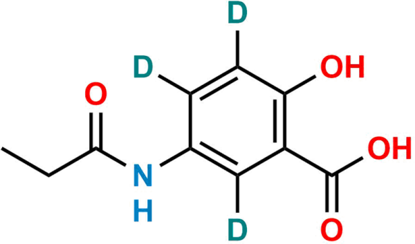 N-Propionyl Mesalazine-D3