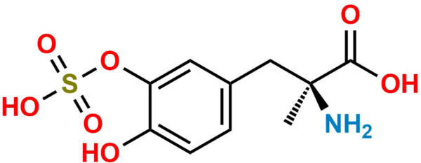 Methyldopa O-Sulfate (Meta)