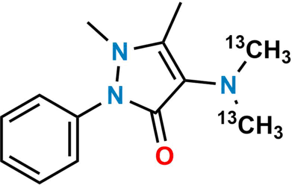 Aminopyrine (N,N-Dimethyl-13C2)