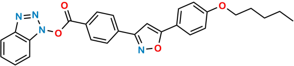 Micafungin Side Chain Acid Benzotriazole Ester