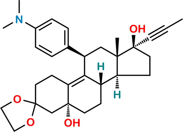 Mifepristone Dioxolane Impurity