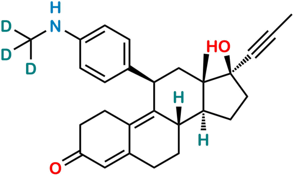 N-Desmethyl Mifepristone D3